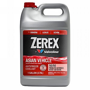 Zerex Asian אדום 50/50 3.78L Zerex Asian אדום 50/50 3.78L