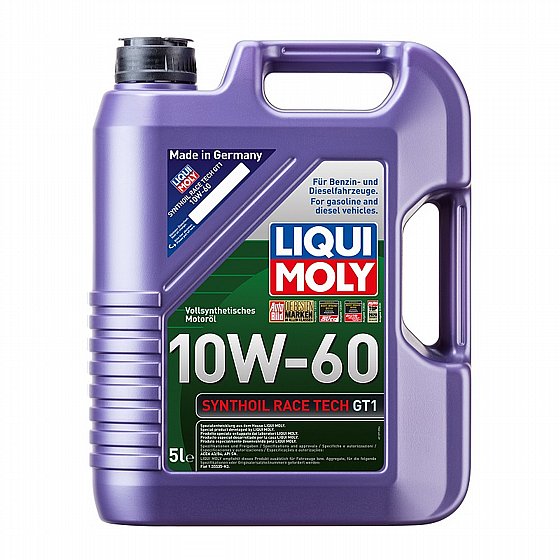 ��� ���� ����� ���� Liqui Moly ������� 10W60, ���� SYNTHOIL RACE TECH GT1.